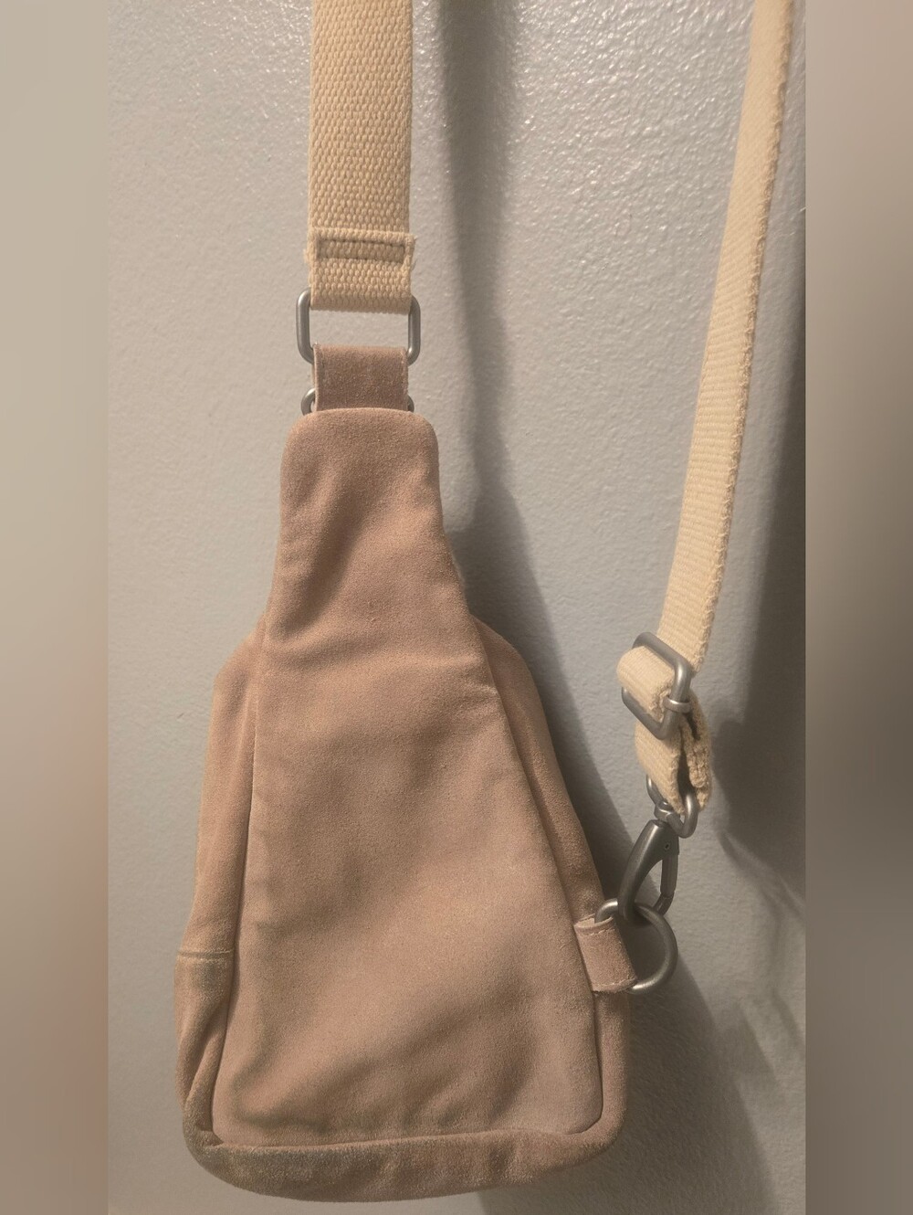 Free People Neutral Beige Crossbody Sling Bag - Picture 5 of 10